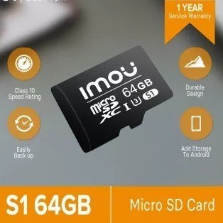 IMOU microSDXC Memory Card 64GB Class 10 | Kartu Memori microSD micro SD GARANSI RESMI