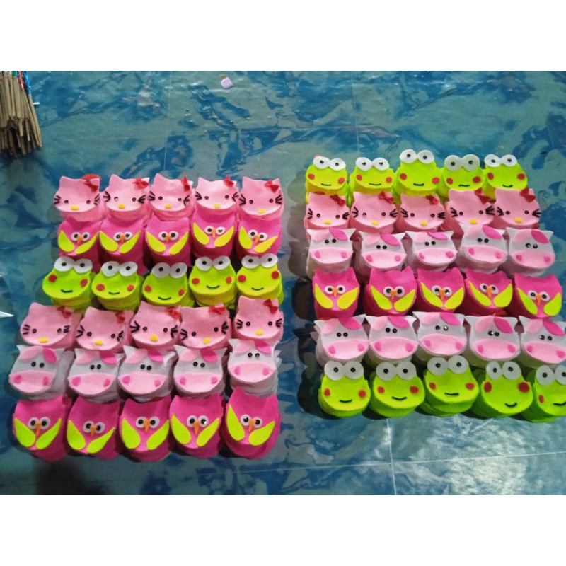 Jual Kembang Telor Flanel Baby Girl Bisa Request Karakter Pcs Shopee Indonesia