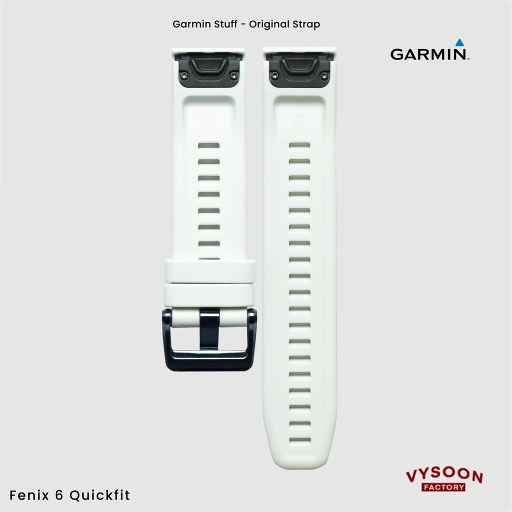 Strap Rubber Tali Jam Smartwatch Garmin Fenix 6 Original - White