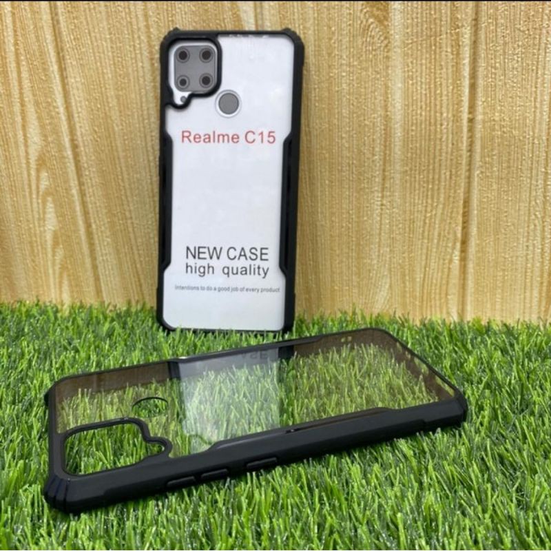 Softcase Clear Armor Bumper Transparant Realme C15