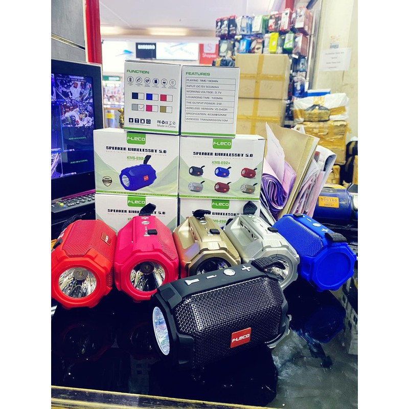 FLECO SPEAKER BLUETOOTH SENTER WIRELESS BT 5.0 WIRELESSBT 5.0 KMS-E92+