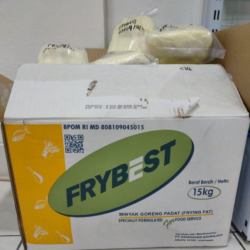 

Frybest Minyak Goreng padat 500gr