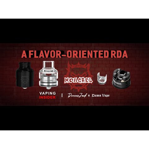 Mongrel RDA Single Coil by Damn Vape 100% Authentic