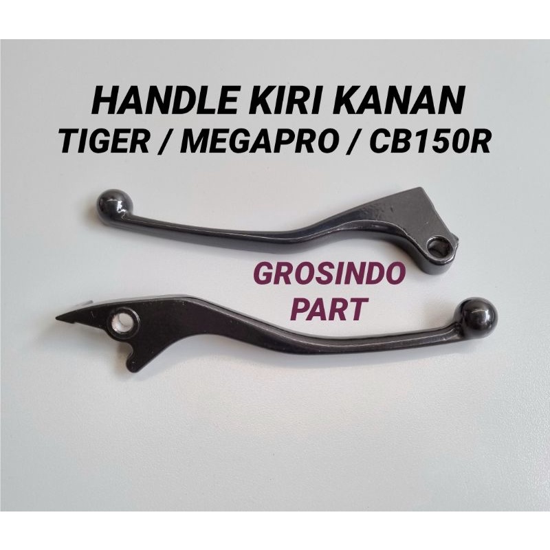 (PAKET) HANDLE HANDEL REM KOPLING KIRI KANAN TIGER-NEW REVO-MEGAPRO LAMA-NEW MONO-CB150R
