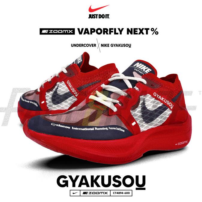 NIKE ZOOMX VAPORFLY NEXT% ORIGINAL - GYAKUSOU - CT4894-600