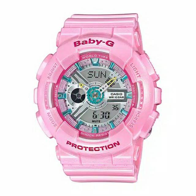 Casio G-Shock Baby-G Watch BA-110CA-4A - Digital Analog Pink Watch Original BA-110CA-4ADR