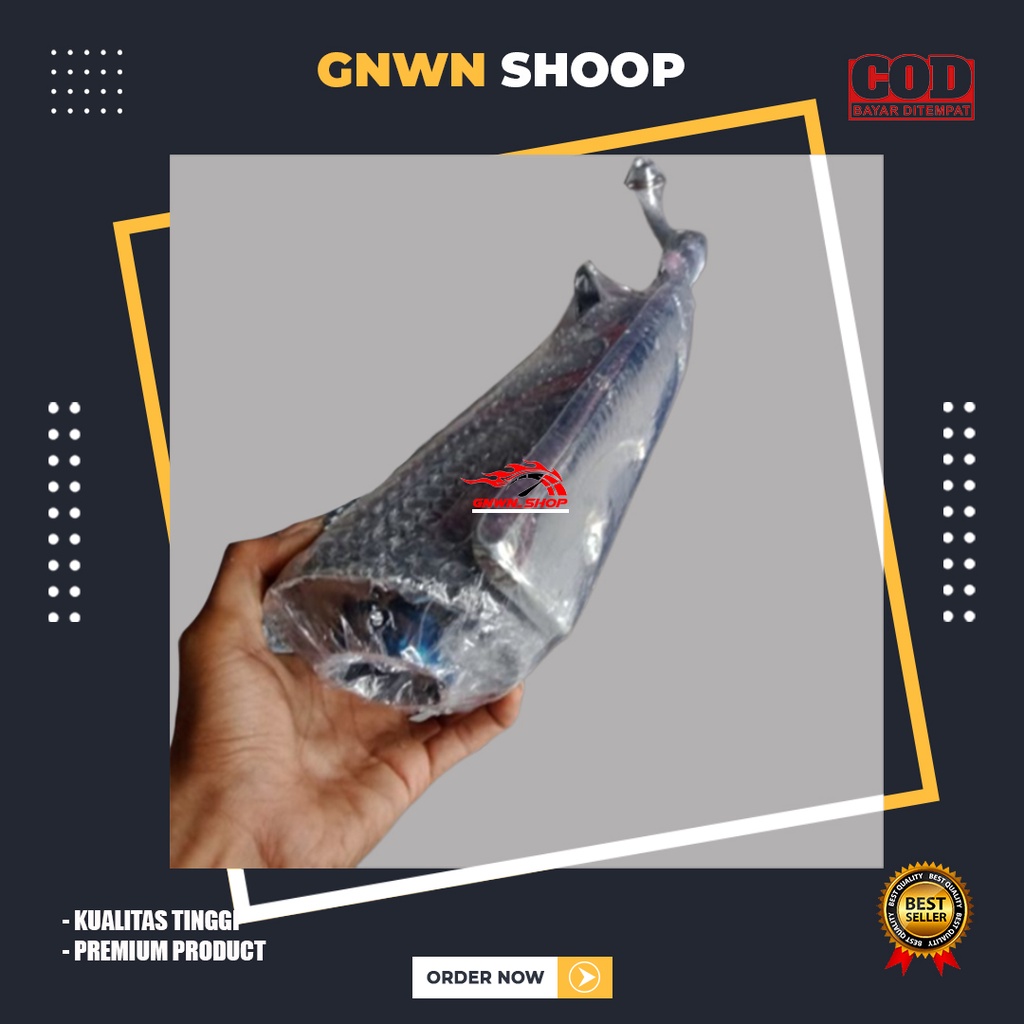 Knalpot bobokan standar Honda supra karisma kirana revo absolut blade