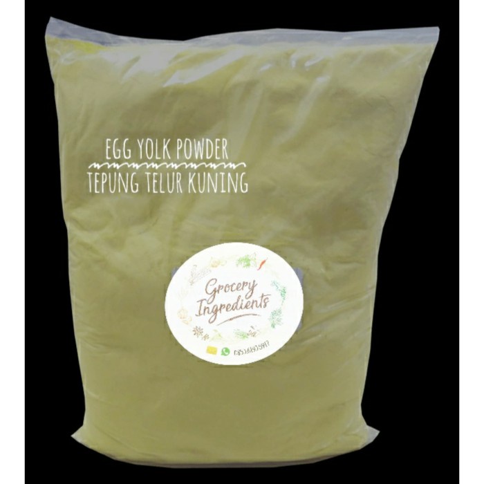 

BISA COD Tepung kuning telur 1kg / Egg Yolk Powder