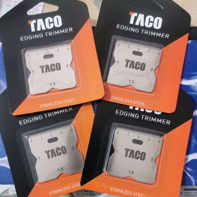 Edging trimmer Taco alat merapikan sudut HPL