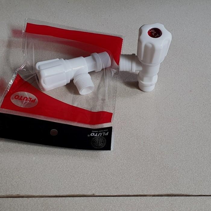 Keran Kran Shower T Plastik Pluto Kran Cabang T Kloset/Shower