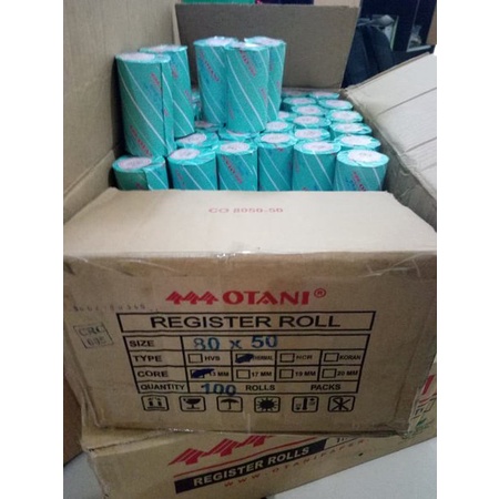 Kertas Struk Thermal 80mm OTANI 80X50 80X48 79X48 79X50 Paper Roll Kasir Printer EPSON TMT82X