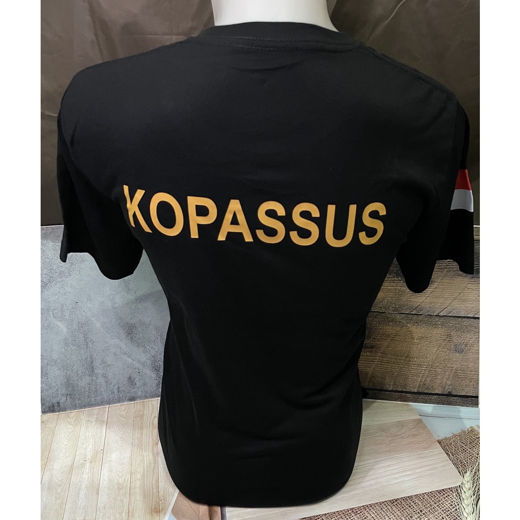 Kaos Katun Kopassus - Kaos Kopassus - Kaos Kopassus Hitam