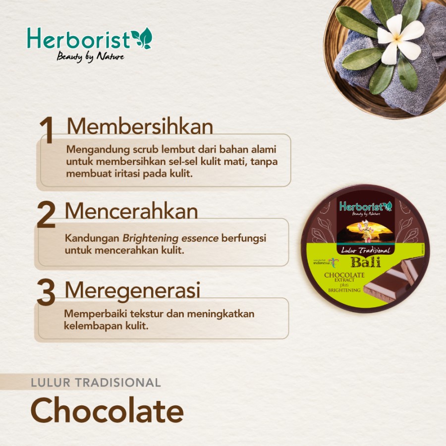 Herborist Lulur Bali Tradisional 100gr / 200gr