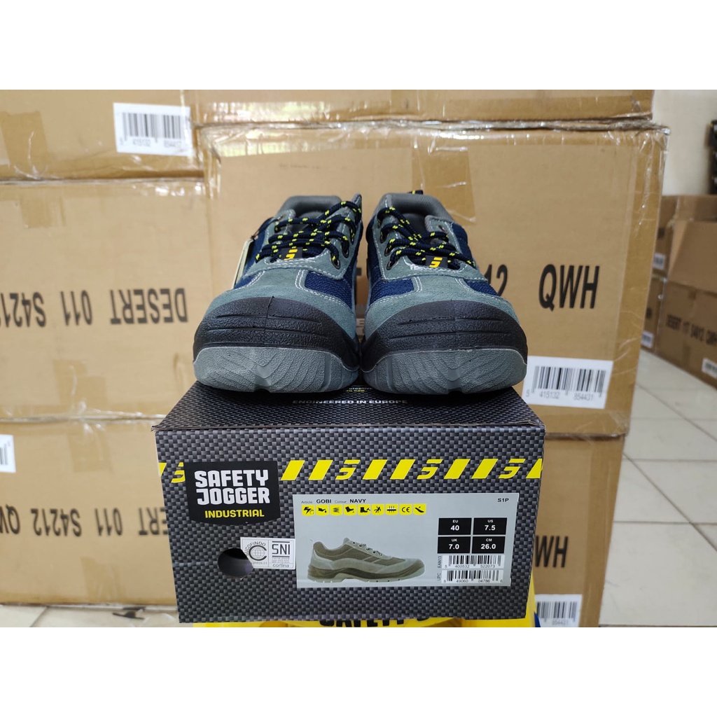 SEPATU SAFETY JOGGER GOBI NAVY