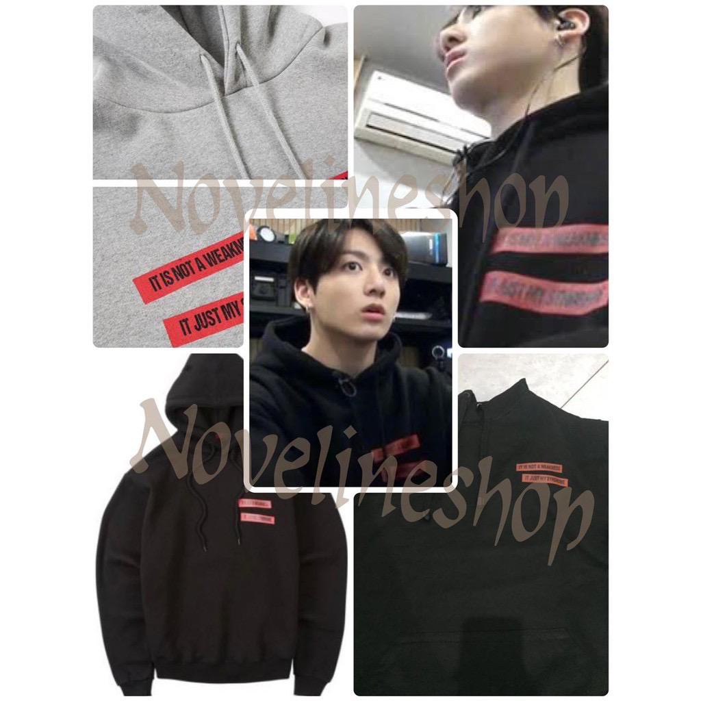 [COD] HOODIE SWEATER JUMPER KPOP IT JUST MY HOODIE JUNGKOOK HAECHASN I.N BEOMGYU BTS