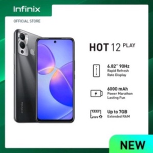 INFINIX Hot 12 Play NFC 4/64 - 7GB Extended RAM - 6.82" 90Hz