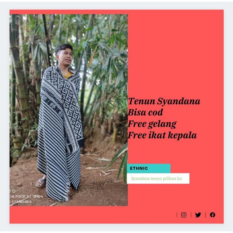 tenun troso jepara ori