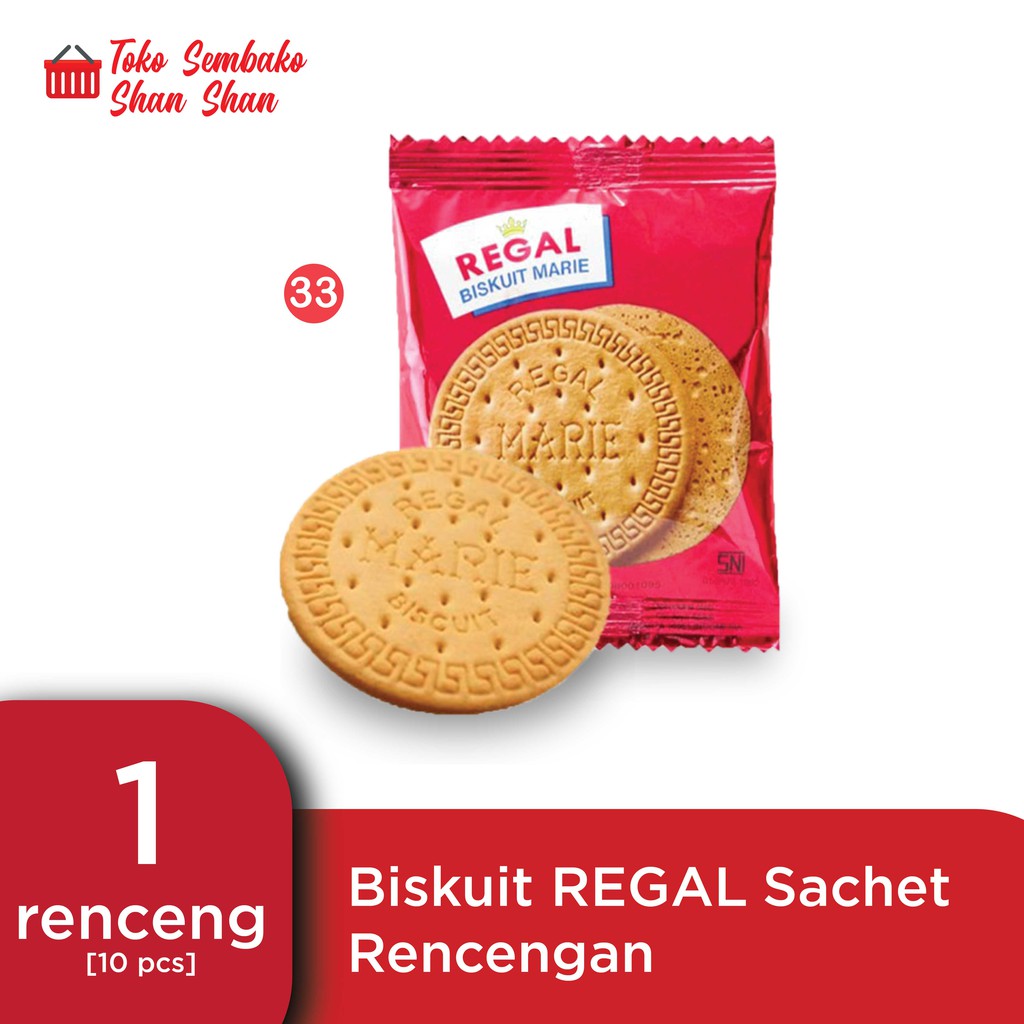 

BISKUIT REGAL/ REGAL MARIE SACET RENCENGAN MURAH