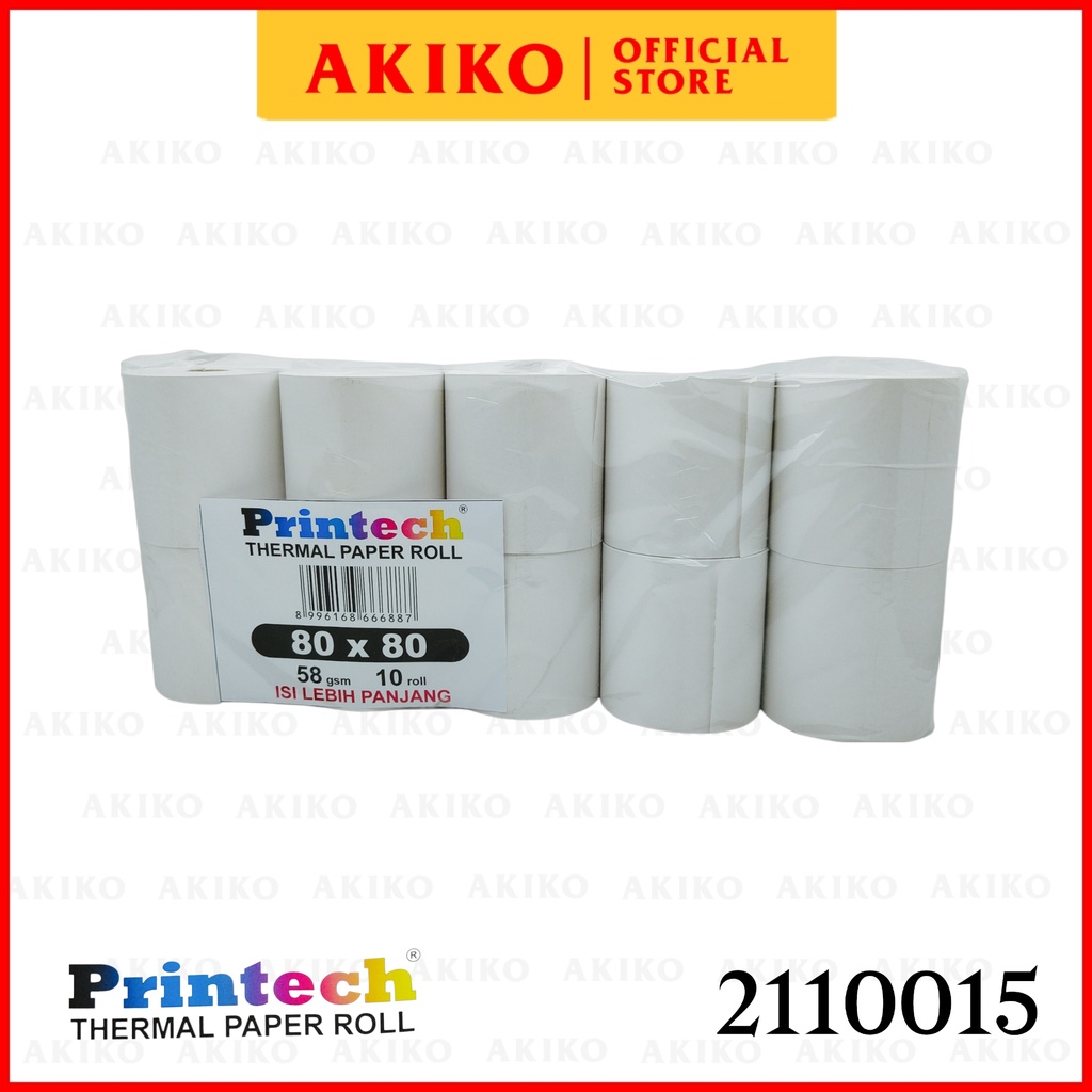 Printech Thermal Paper 80x80x16