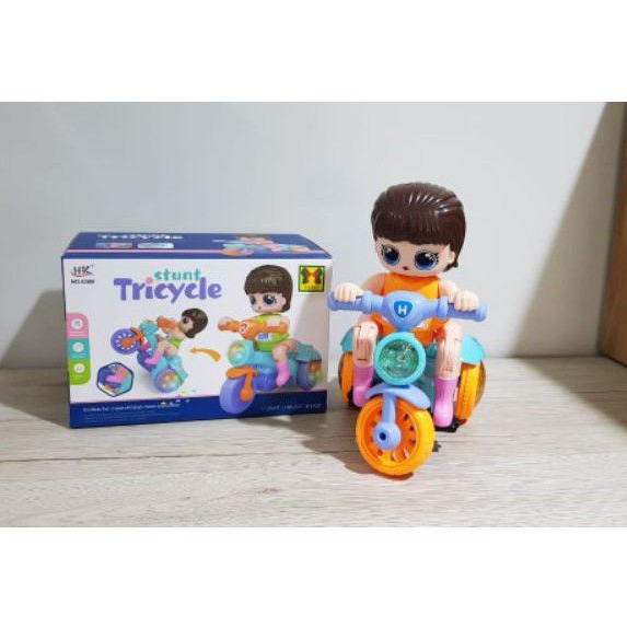 Mainan Motor Tricycle dancing stunt / Motor Dancing