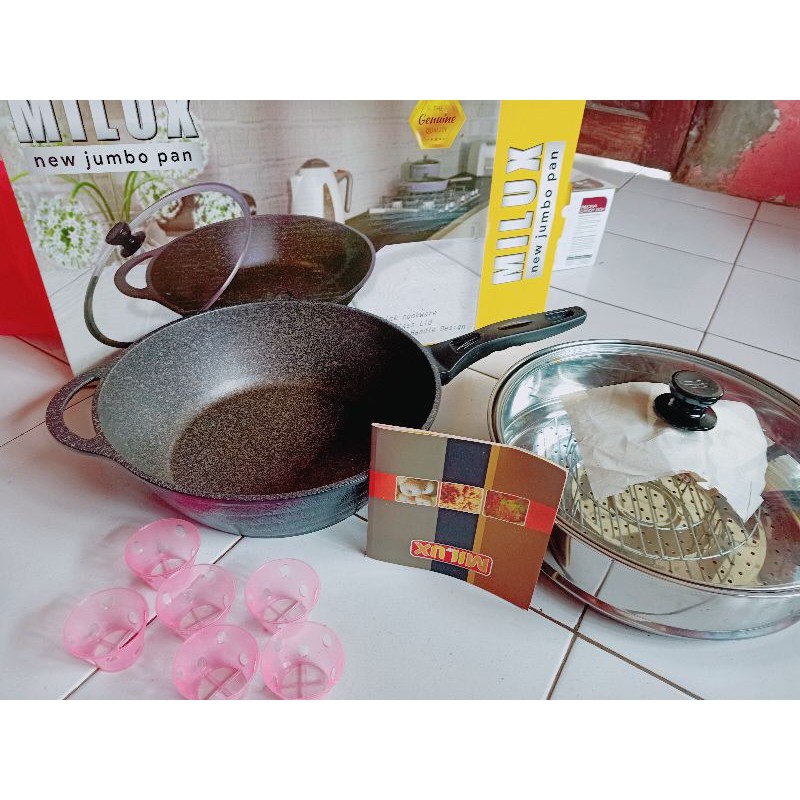 milux new jumbo pan ceramic