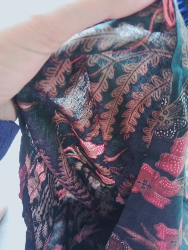 Gamis Batik Sriwedari Busui Frendly Maxi Bumil All Size Ld 104-120