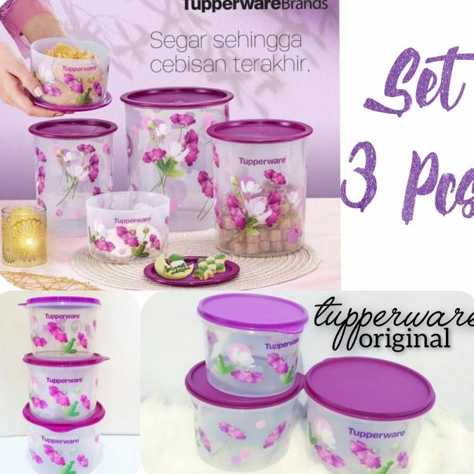 

TUPPERWARE CANISTER TOPLES SNACK KERIPIK KERUPUK KUE KERING KACANG XCD521XS