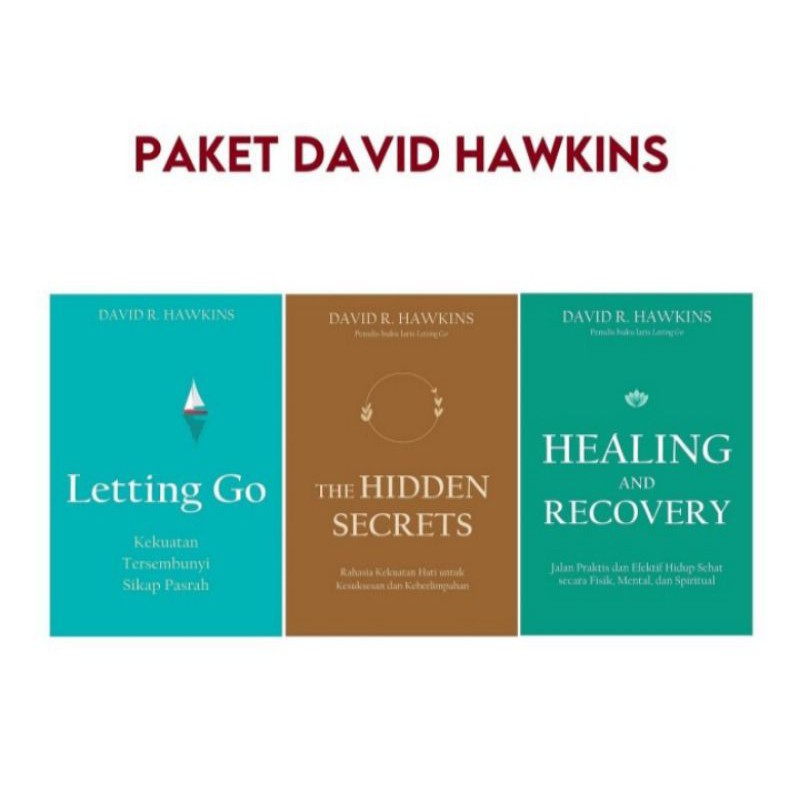 Paket 3 Buku David R Hawkins