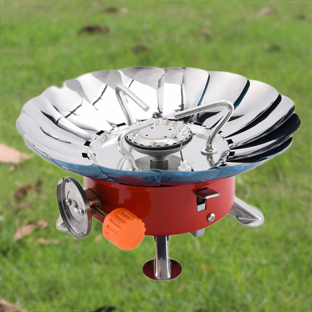 K-203 Kompor Camping Besar Bunga Tahan Angin Windproof Portable Gas Stove Berkemah