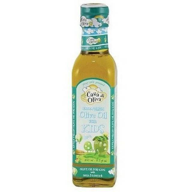 

Evoo Casa Di Oliva 250 ML Extra Virgin Olive Oil Minyak MPASI Minyak Zaitun Minyak Tumis