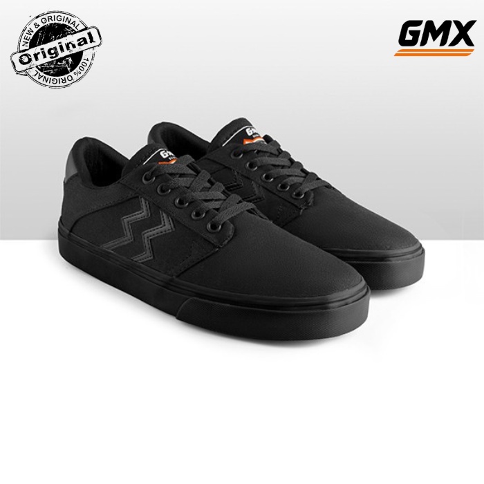 Sepatu Sneakers Geoff Max gavin All Black STZ Sepatu Pria Sneaker Pria Sepatu Geoffmax Gavin Stz  Or