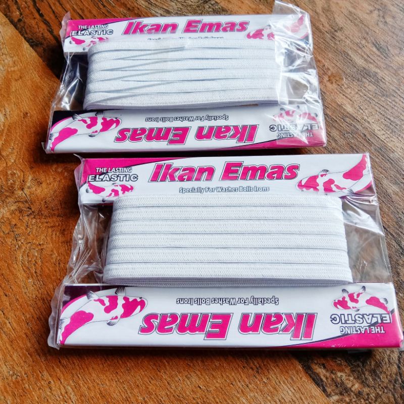 karet kolor / karet elastis celana 1 roll / perlengkapan menjahit / konveksi termurah