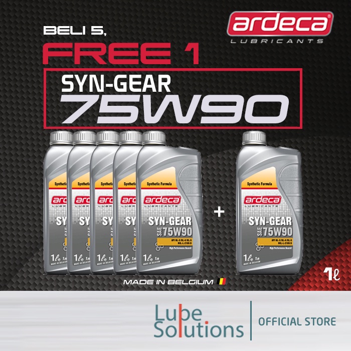 OLI ARDECA LUBRICANTS SYN GEAR 75W-90 LITER