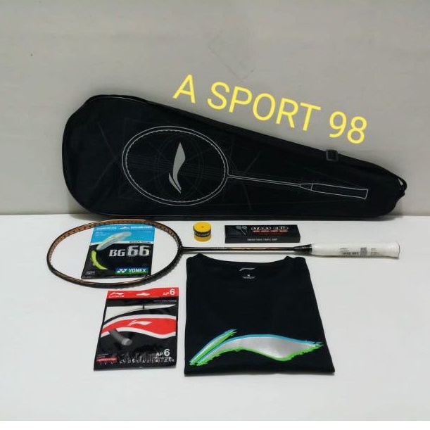 RAKET BADMINTON ORIGINAL LINING IGNITE 7 RINGAN 77GR