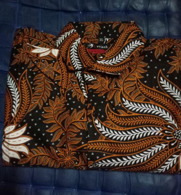 Batik Pria Kemeja Batik Slim Fit Modern Lengan Panjang Corak Motif Unik Colin Dion - Cdl 158