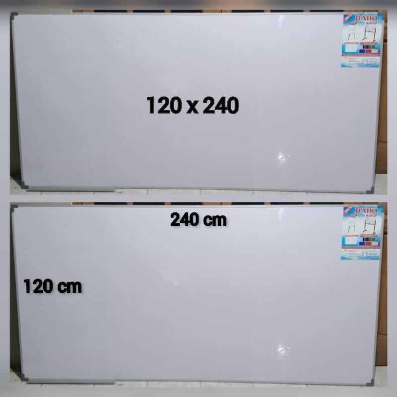 

Whiteboard 120 x 240 cm
