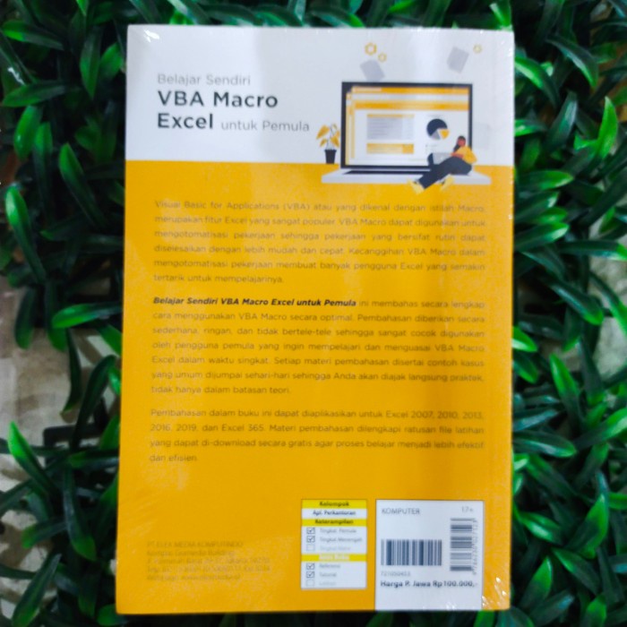 Belajar Sendiri Vba Macro Excel Untuk Pemula