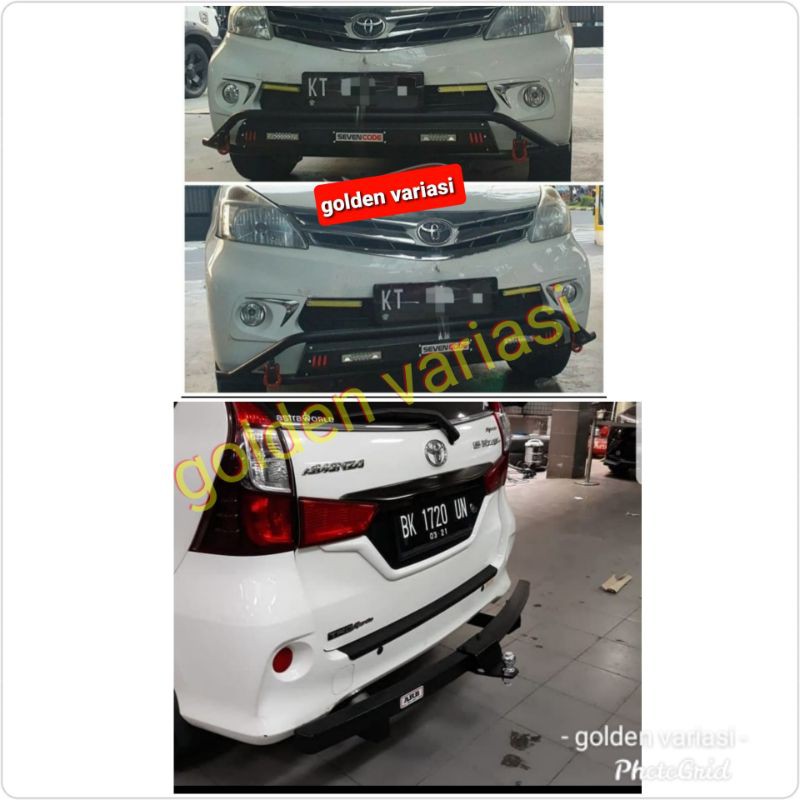Paket Towing Depan Cobra Dan Towing ARB Belakang Grand Avanza