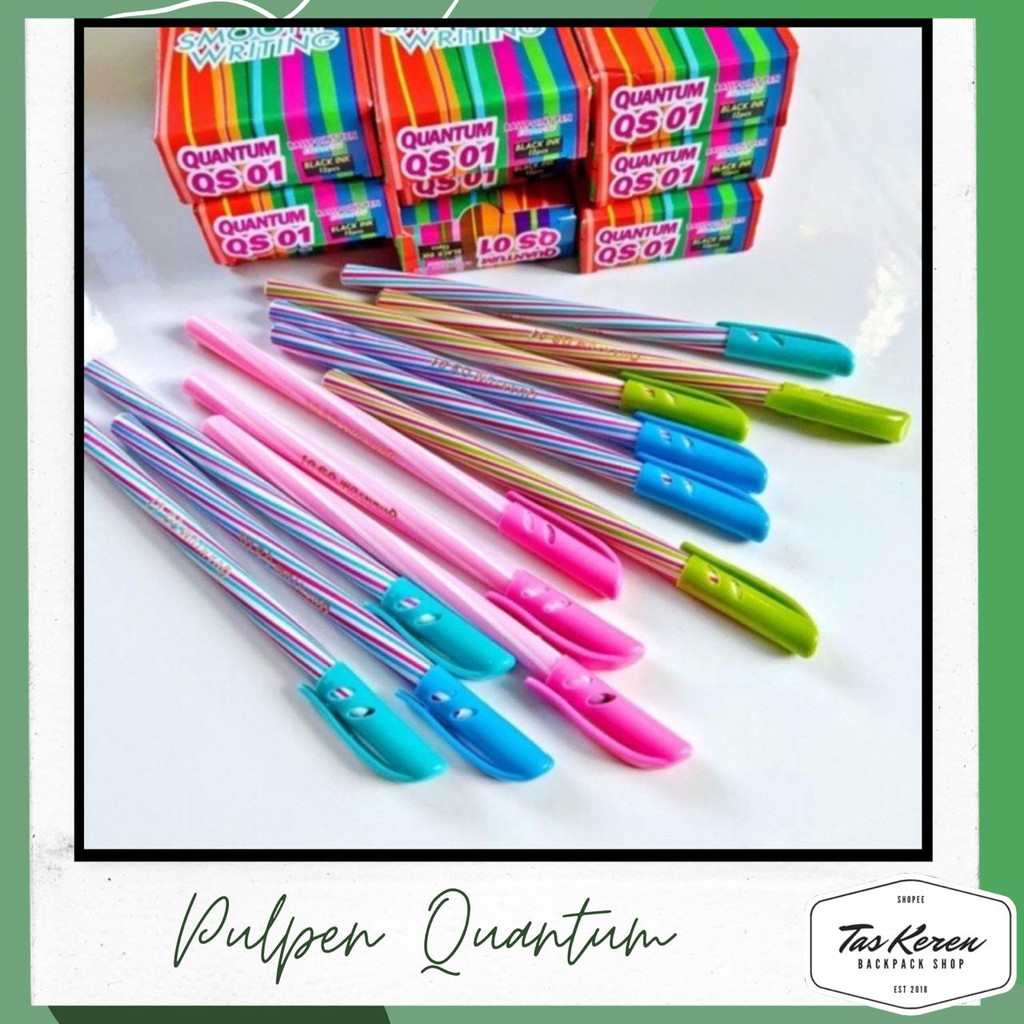 

Pulpen / Balpoin Hitam Quantum QS 01