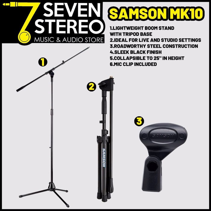 Stand Microphone Samson MK10 Murah Original