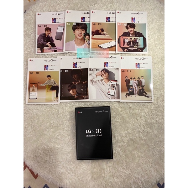 [OFFICIAL PHOTOCARD] LG X BTS Postcard