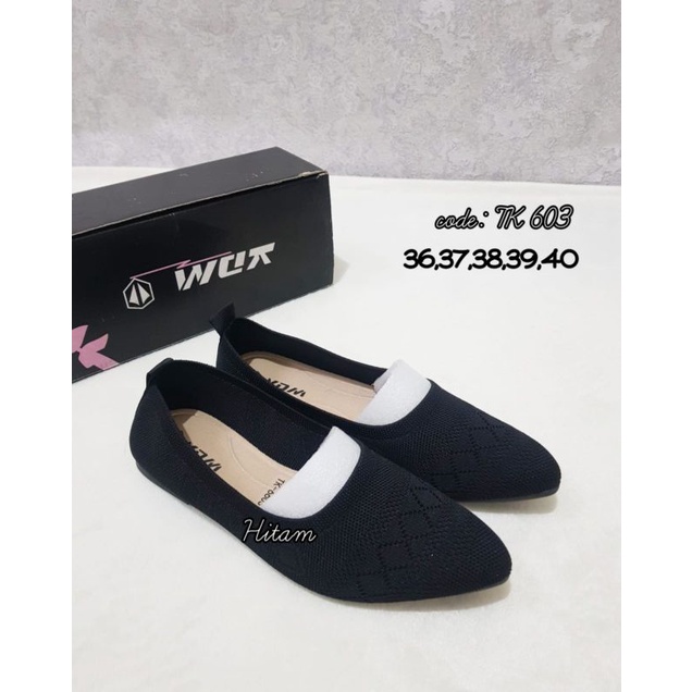 sepatu import wanita flat shoes murah terkini flat shoes wdk