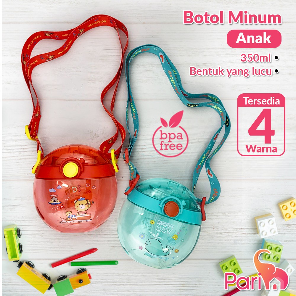 Botol Minum Anak Karakter Lucu 350ml