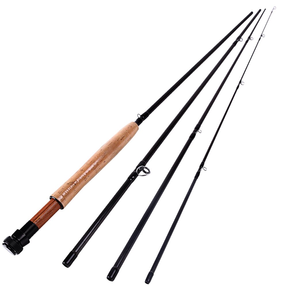 Sougayilang 2.7M Ultralight Fly Fishing Rods WT 5/6 4 Bagian Tindakan Cepat Batang Lalat Air Tawar untuk Trout Salmon Fishing Tackle-color 5