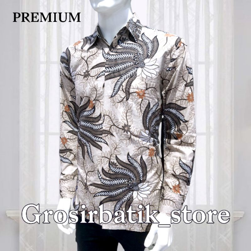 BAJU BATIK COUPLE AYAH DAN ANAK LENGAN PANJANG PREMIUM KATUN FURING TRENDY