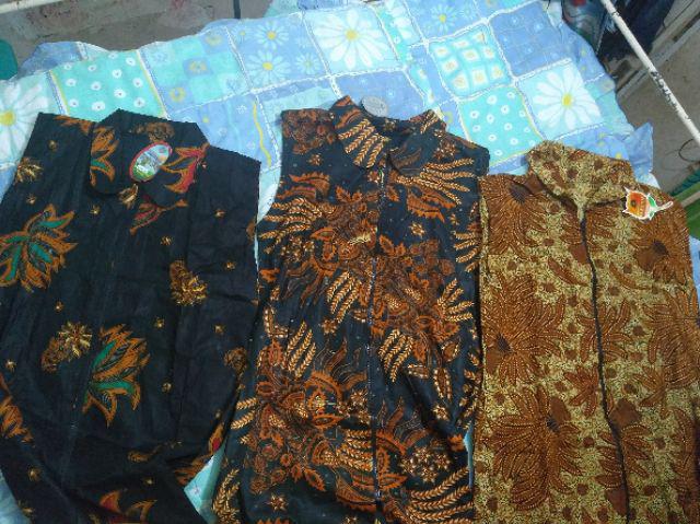 Maxi Cardi Batik Outer Wear Long Vest Sogan Series #2 Longvest Ethnic Rompi Panjang Nirmala