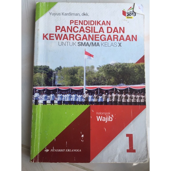 

Buku Pendidikan Pancasila dan Kewarganegaraan SMA Kelas 10