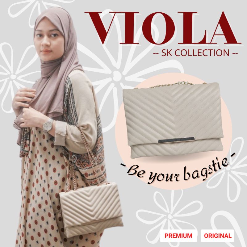TAS VIOLA PREMIUM | SK COLLECTION | TAS SLEMPANG PREMIUM