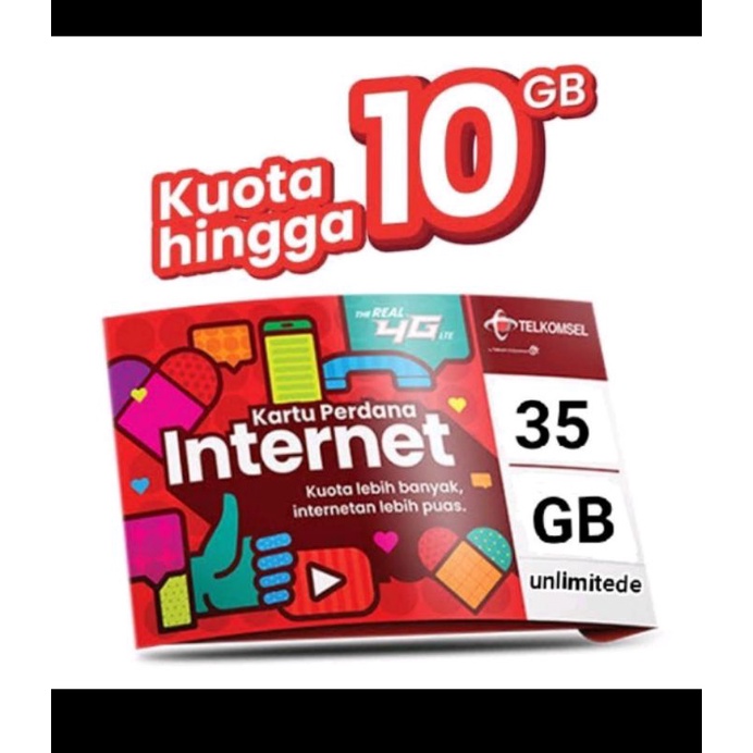 PERDANA SIMPATI 35GB UNLIMITED COMBOSAKTI
