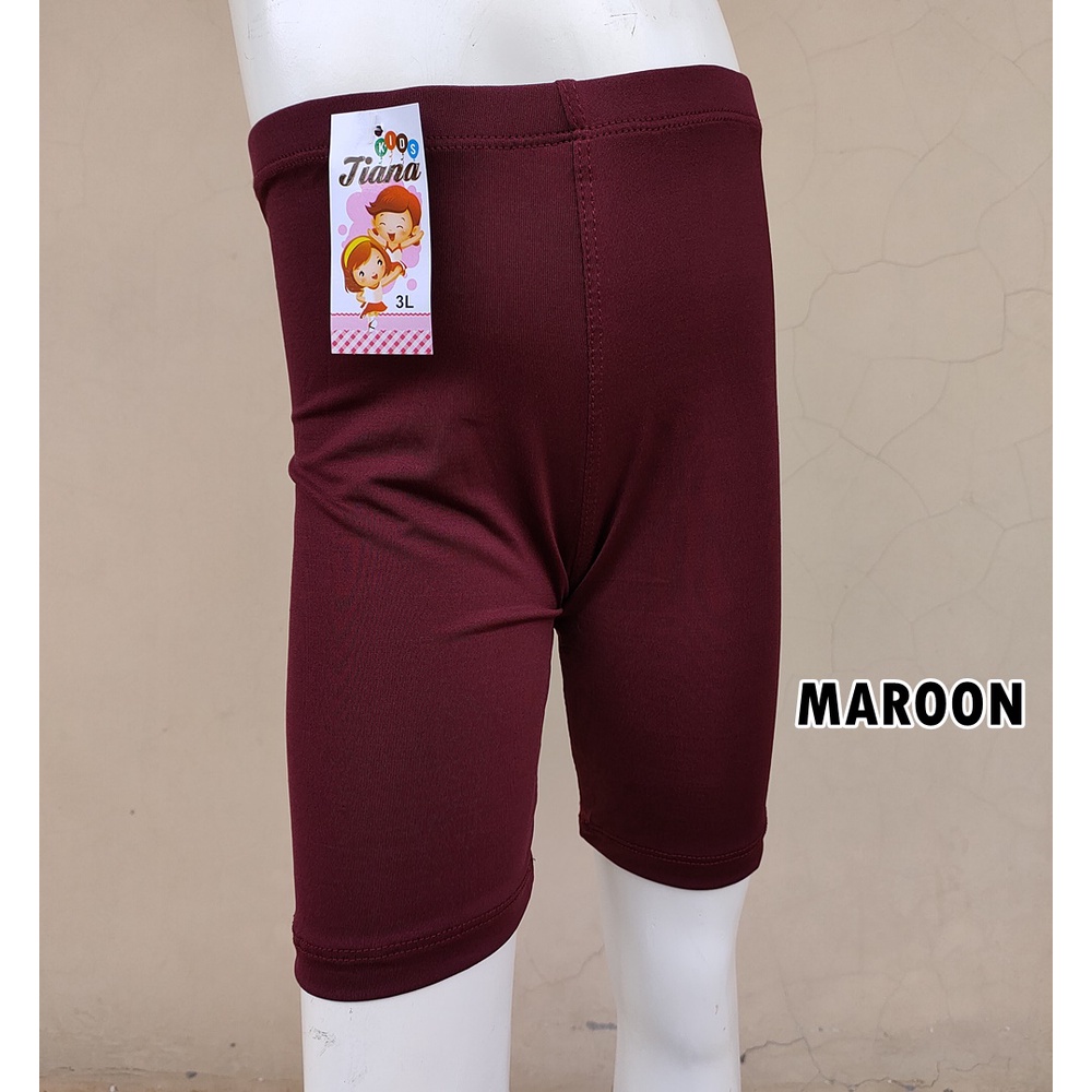 Short Pants Anak BAHAN JESCY / Celana Dalaman Rok Anak (Ada ukuran)